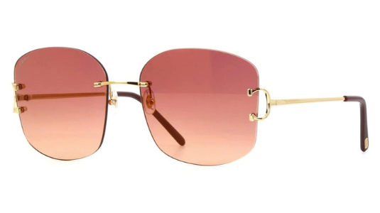 Rose gold cartier clearance glasses