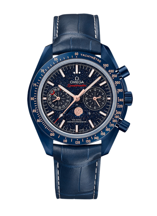 SPEEDMASTER MOONPHASE - BLUE SIDE OF THE MOON