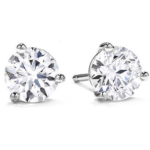 HOF THREE-PRONG STUD EARRINGS