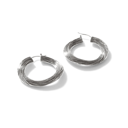 JOHN HARDY HOOP EARRINGS