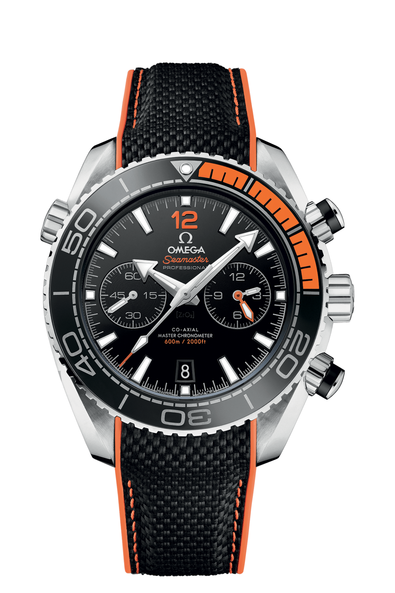 PLANET OCEAN 600M CO‑AXIAL MASTER CHRONOMETER CHRONOGRAPH 45.5 MM