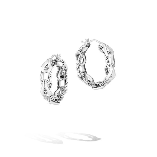 JOHN HARDY HOOP EARRINGS